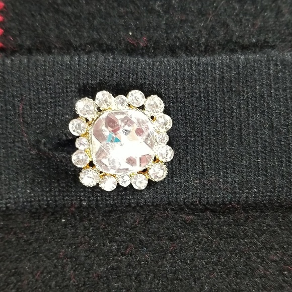 {Tommy Bahama} Buffalo Plaid Check Embellished Button Down Cardigan - Picture 11 of 15